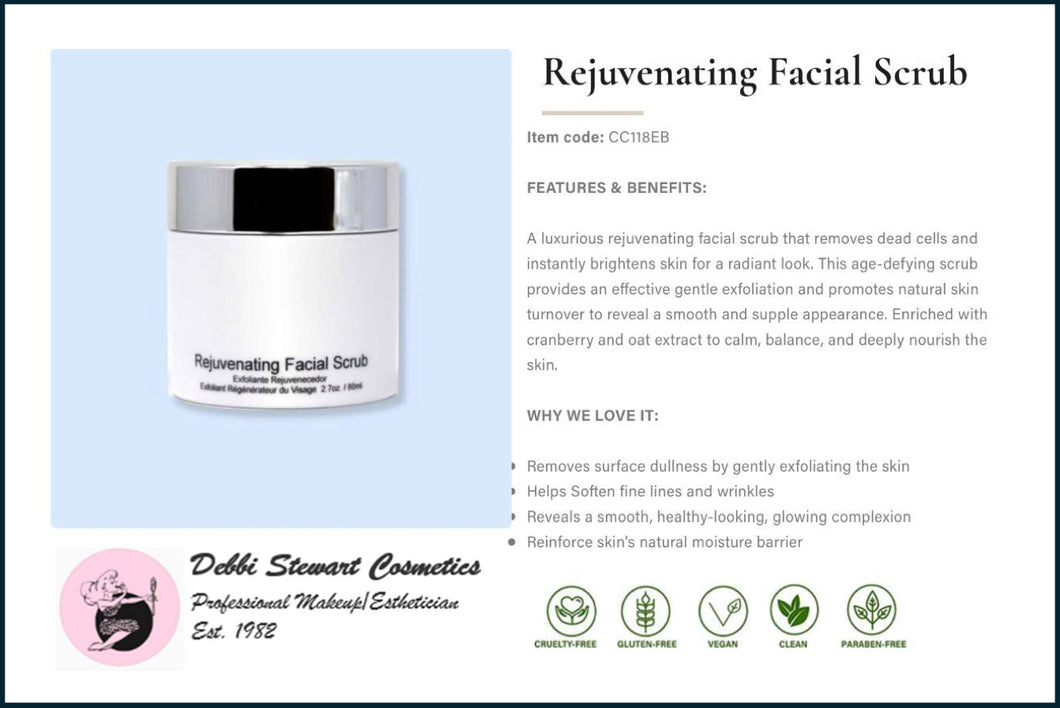 Rejuvenating Facial Scrub